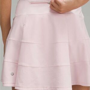 Lululemon Athletica Womens Skirt Size 6 Pace Rival Mid-Rise Skirt Flush Pink